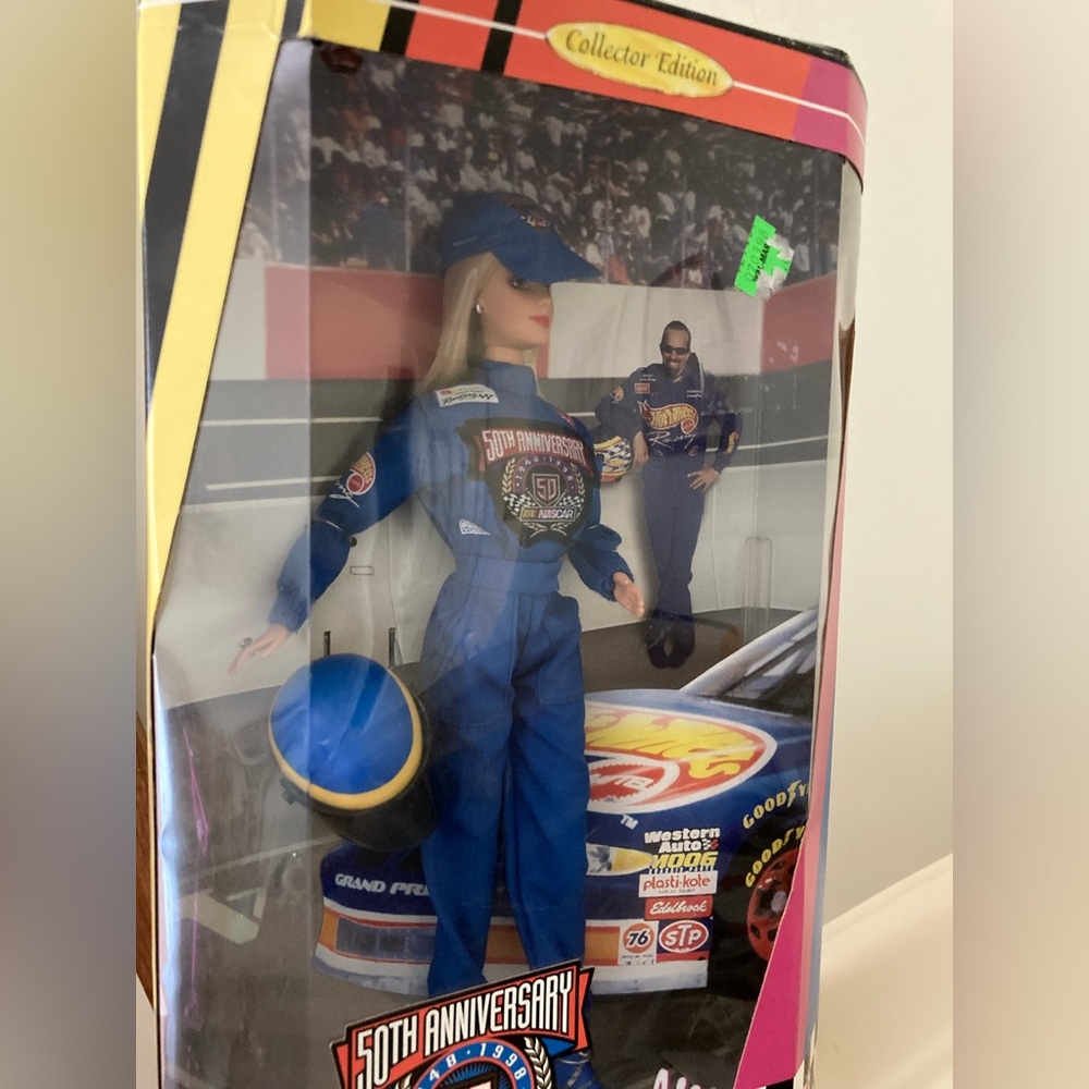New Nascar 50th Barbie Special Collector’s Edition